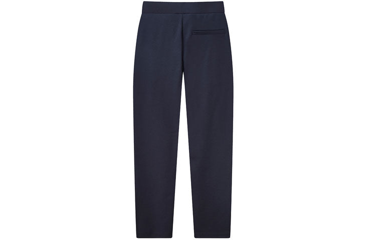 FILA Logo Print Knitted Casual Trousers For Men Blue F11M028606G-NV