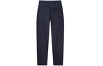 FILA Logo Print Knitted Casual Trousers For Men Blue F11M028606G-NV