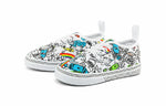 (TD) Vans Crayola x Authentic Elastic Lace 'Sketch Your Way' VN0A34A1ARE