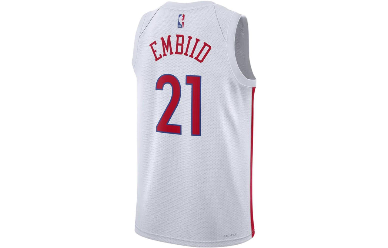 Nike Dri-FIT NBA Philadelphia 76ers Joel Embiid City Edition 2022/23 Swingman Jersey DO9606-101
