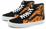 Vans Unisex SK8-Hi Reissue High-Top Sneakers Black/Orange VN0A2XSBORA