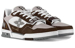 LOUIS VUITTON LV Trainer 'Moka Brown Monogram Flower' 1ACD7K