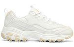 (WMNS) Skechers D'Lites 1.0 'White Yellow' 149640-WMLT