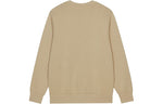 New Balance Logo Printing Round Neck Long Sleeve Khaki AMT13343-HNA