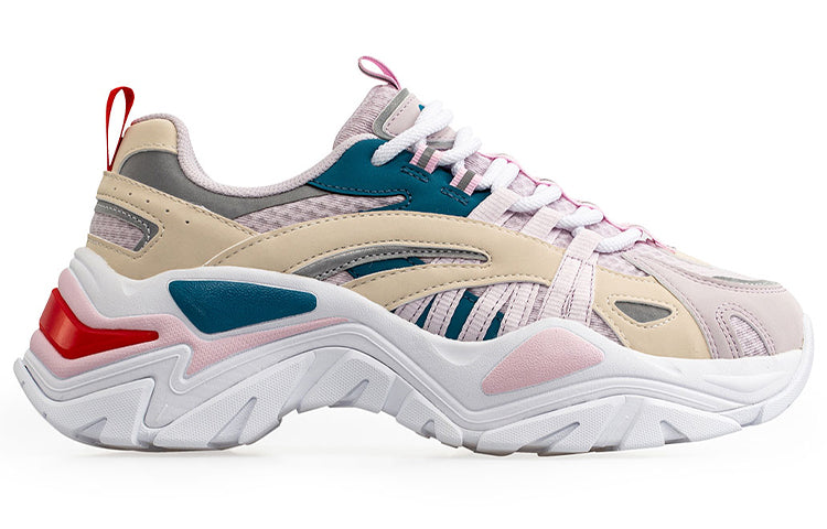 (WMNS) Fila Fishbone Dad Shoes White/Purple T12W034105FGW