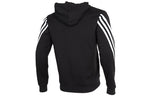 adidas M 3-Stripes Tape Full-Zip Sweatshirt Black GM6895