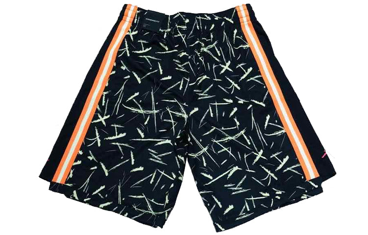 Air Jordan Splash Ink Graffiti Basketball Sports Knit Shorts Black CW7084-010