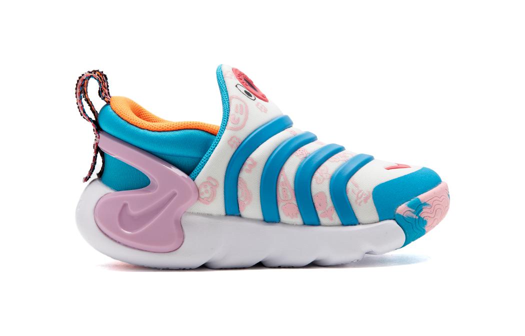 (TD) Nike Dynamo Go Shoes 'White Blue Pink' DZ2864-100