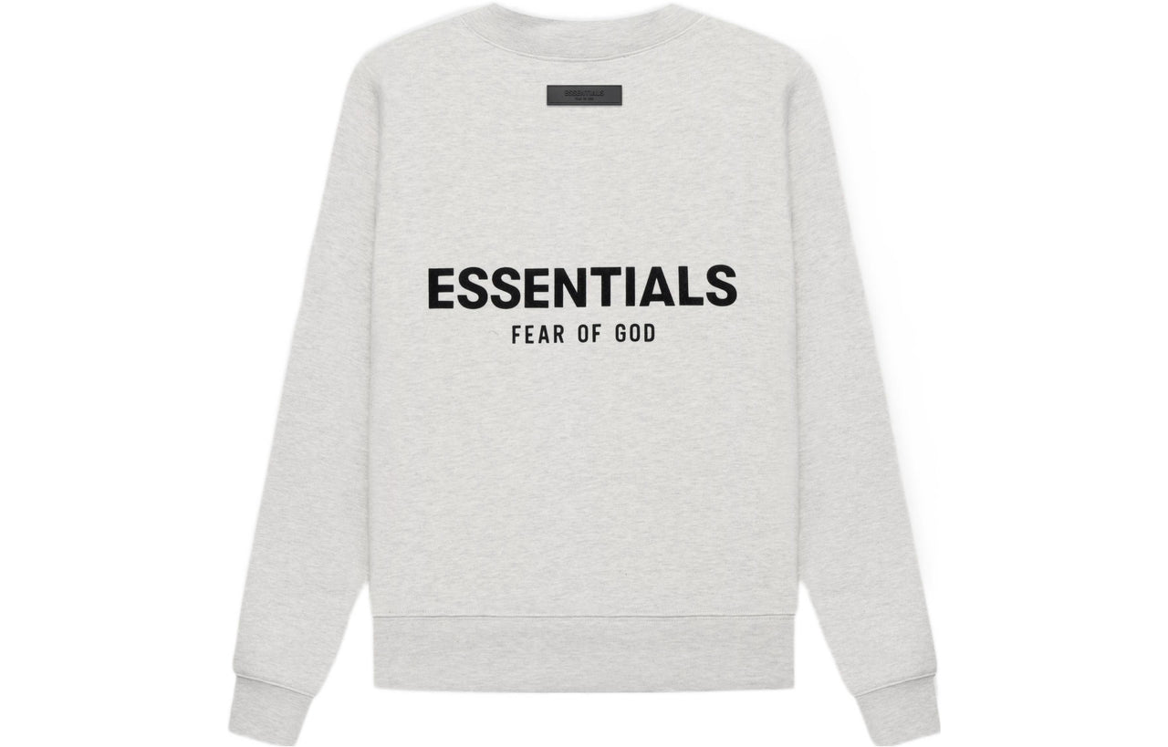 Fear of God Essentials SS22 Crewneck 'Light Oatmeal' FOG-SS22-416