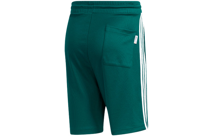Men's adidas neo Yellow Crossover Sports Green Shorts GL7210
