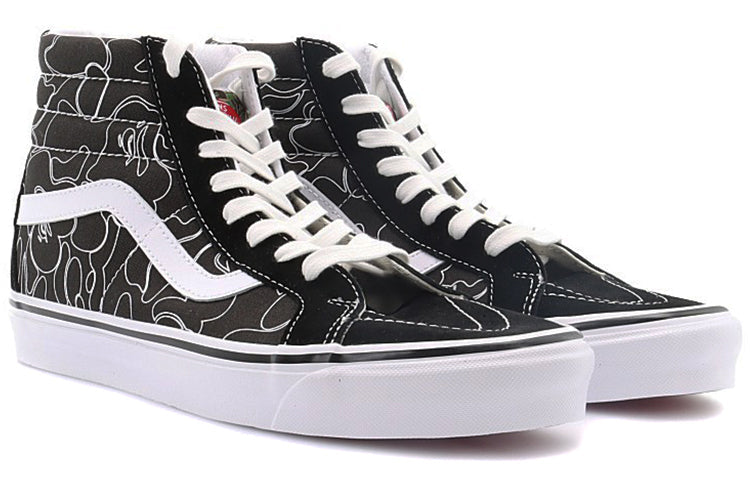 Vans BAPE x SK8-HI 38 DX 'Lined Camo' VN0A38GF7BG