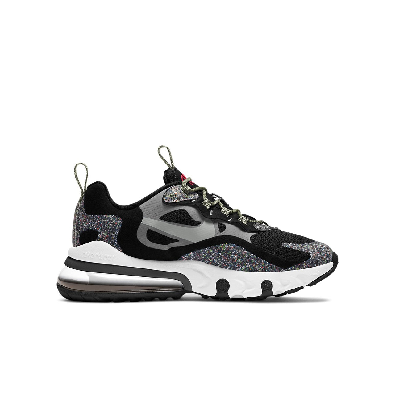 (GS) Nike Air Max 270 React SE 'Grind Black' CN8282-001