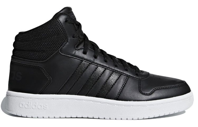 (WMNS) adidas Hoops 2.0 Mid 'Black White' B42100