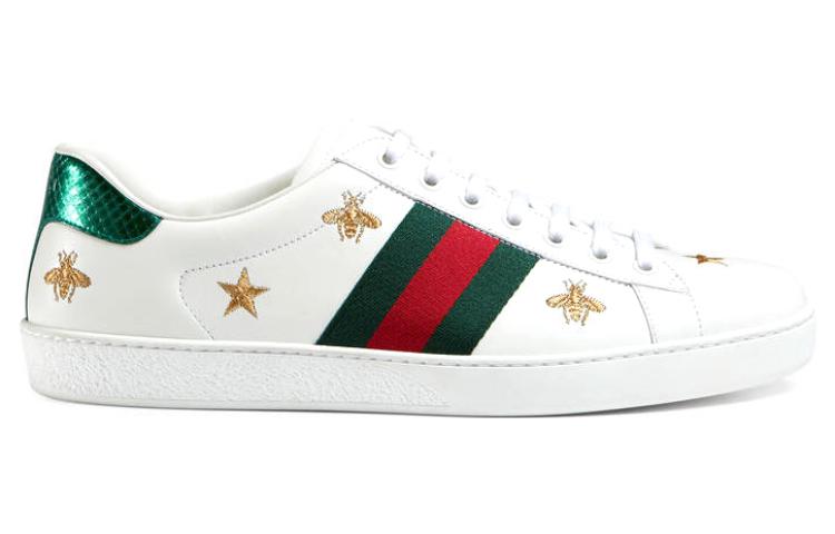 Gucci Ace Embroidered 'Bees and Stars' 386750-A38F0-9073