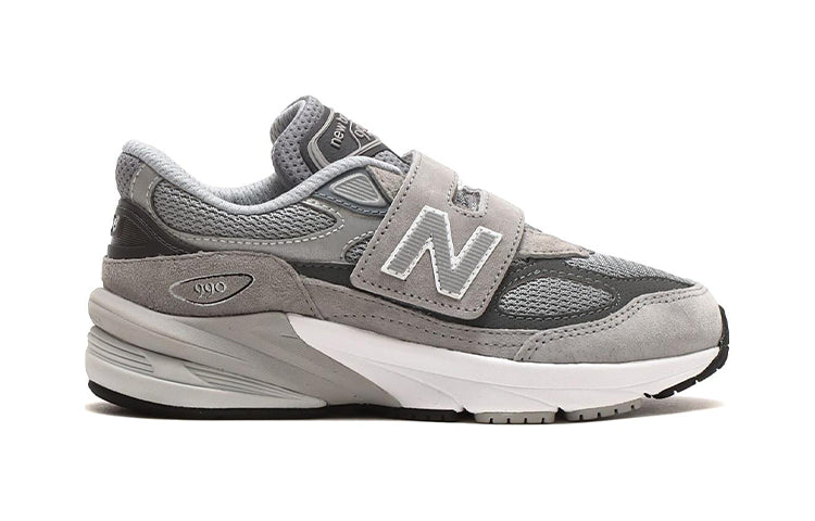 (PS) New Balance 990v6 Hook & Loop Little Kids 'Castlerock' PV990GL6