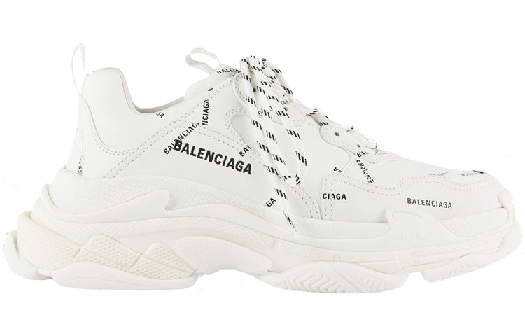 Balenciaga Triple S Sneaker 'Allover Logo - White' 536737W2FA19010