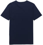 PUMA Casual Sports Printing Round Neck Short Sleeve Blue 586586-06