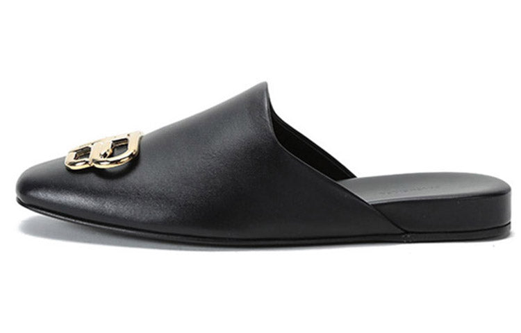 (WMNS) Balenciaga Cosy Mule 'Black' 590935-WA72I-1088