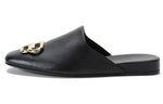 (WMNS) Balenciaga Cosy Mule 'Black' 590935-WA72I-1088