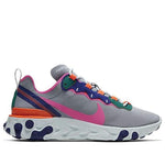(WMNS) Nike React Element 55 'Wolf Grey Fuchsia' BQ2728-006