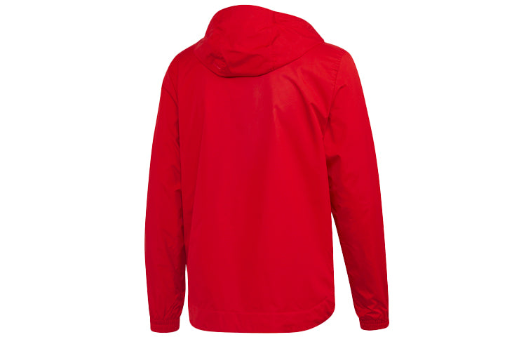 adidas originals Lock Up WB Cardigan Casual Sports Hooded Jacket Pink Red Fluorescence FM3816