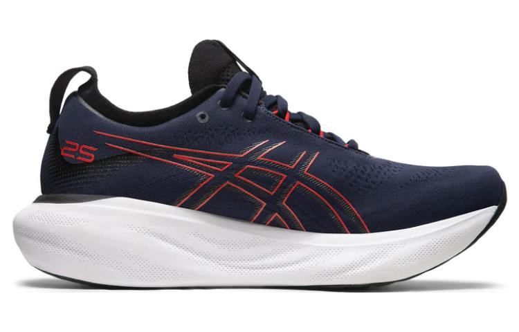 ASICS Gel-Nimbus 25 Wide 'Midnight Electric Red' 1011B625-401