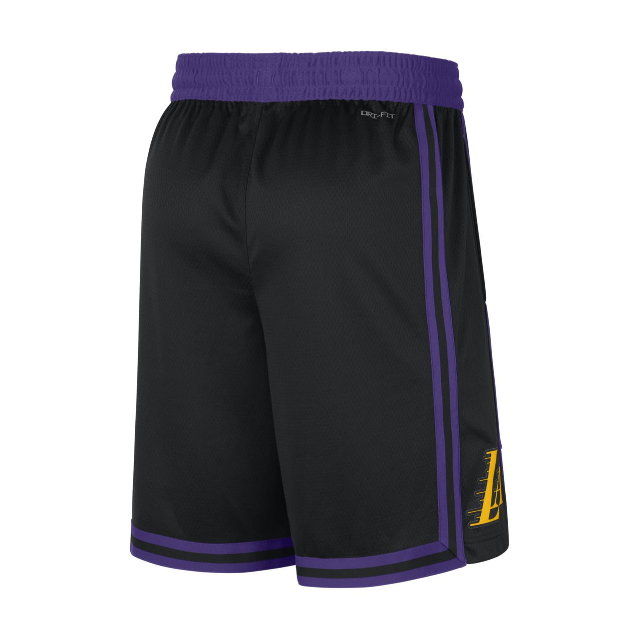 Nike Dri-FIT NBA Los Angeles Lakers Swingman City Edition Shorts 'Black Purple' DX8706-010