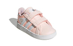 (TD) adidas neo Grand Court 'Pink White' FW4949