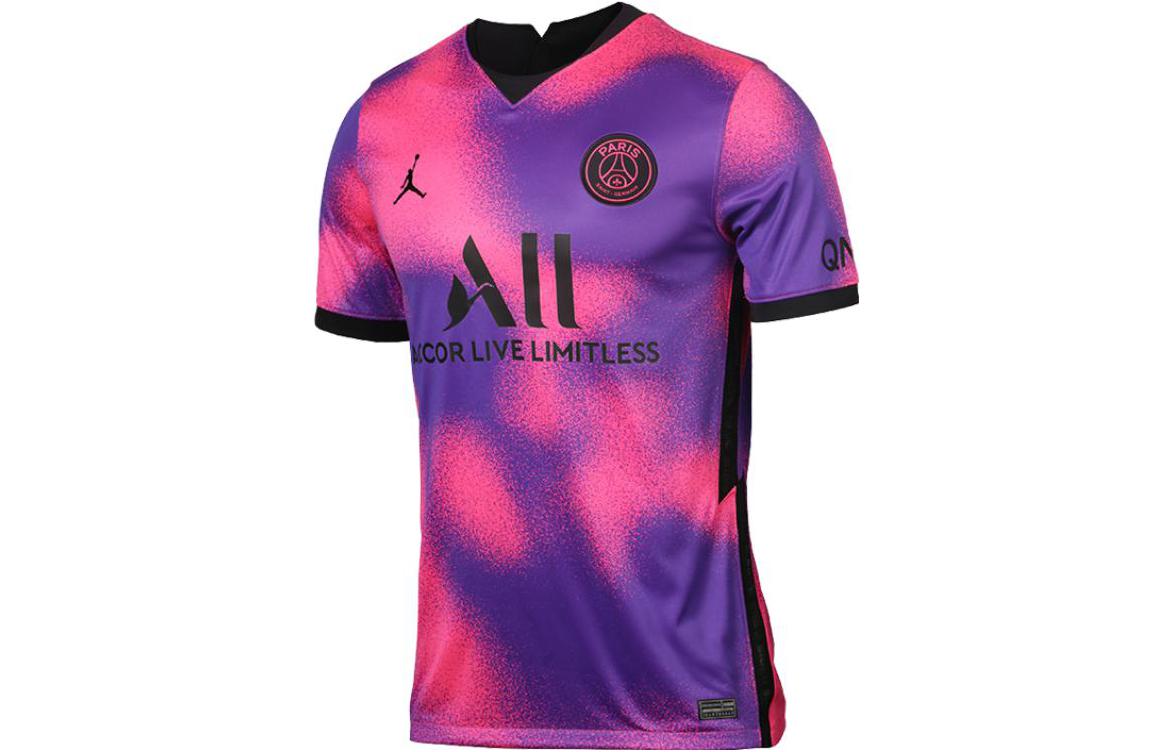 Air Jordan x PSG 20/21 Stadium Fourth Soccer Jersey 'Hyper Pink' CV8414-640