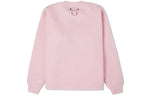 Converse x POKEMON Crossover Cartoon Embroidered Suede Round Neck Pullover Pink 10023902-660
