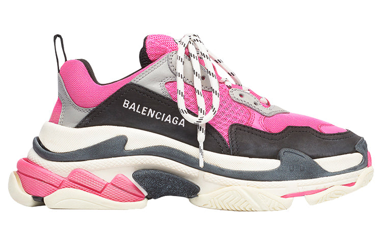 (WMNS) Balenciaga Triple S 'Fluo Pink' 524039W09OH6470