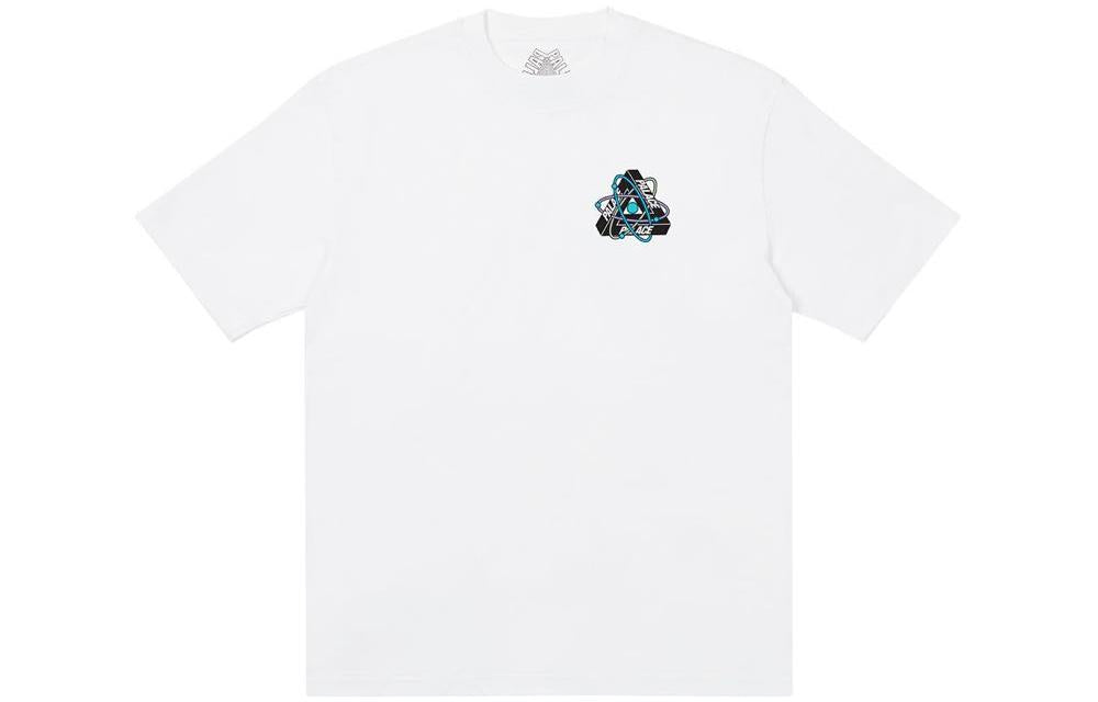 Palace FW22 Tri-atom T-Shirt 'White' P23TS089