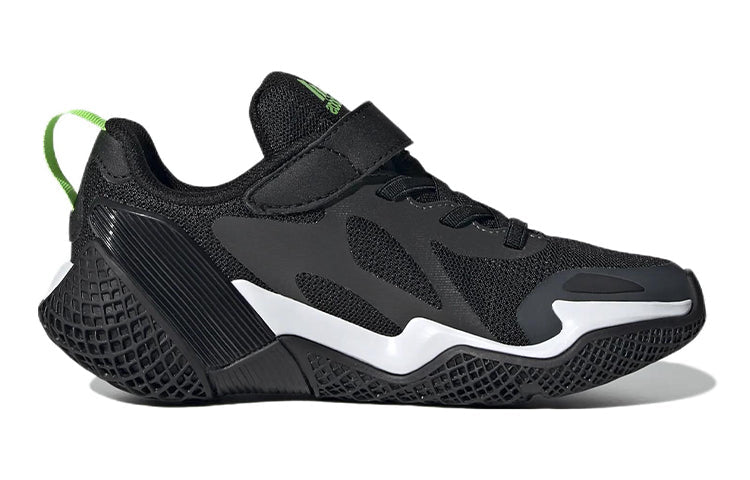 (PS) adidas 4uture Runner Sport J 'Black White' GZ1048