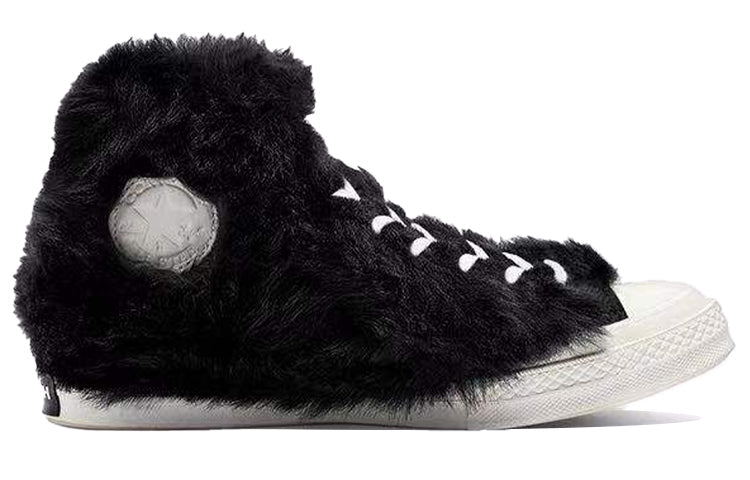 Converse AMBUSH x Chuck 70 High 'Fuzzy - Black Egret' 170586C