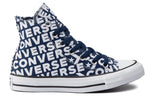 Converse Chuck Taylor All Star High 'Navy Wordmark' 163952C