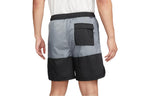 Men's Nike Logo Printing Woven Athleisure Casual Sports Shorts Gray Black DM6832-010