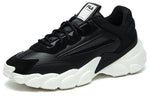 FILA Fashion Sneakers Low-top Running Shoes Black/White F12M134144FBK