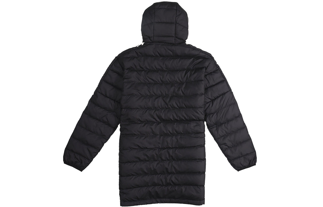 adidas Logo Print Casual Cap Sports Down Jacket Men's Black GH4604