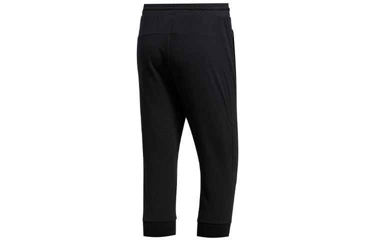 adidas M PNT 34 DK 3S Training Running Sports Slim Fit Cropped Pants Black FT2839