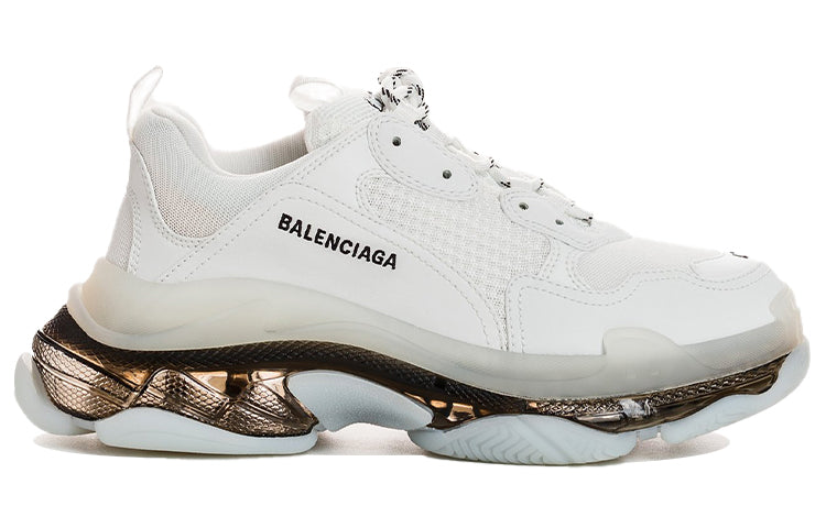 Balenciaga Triple S Sneaker 'Clear Sole - White Black' 541624W2FR29010