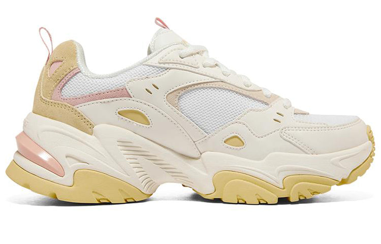 (WMNS) Skechers Stamina V2 'White Yellow' 149916-WMLT