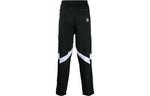 Men's adidas originals FW22 Rekive Printing Logo Stripe Drawstring Straight Sports Pants/Trousers/Joggers Black HK7325