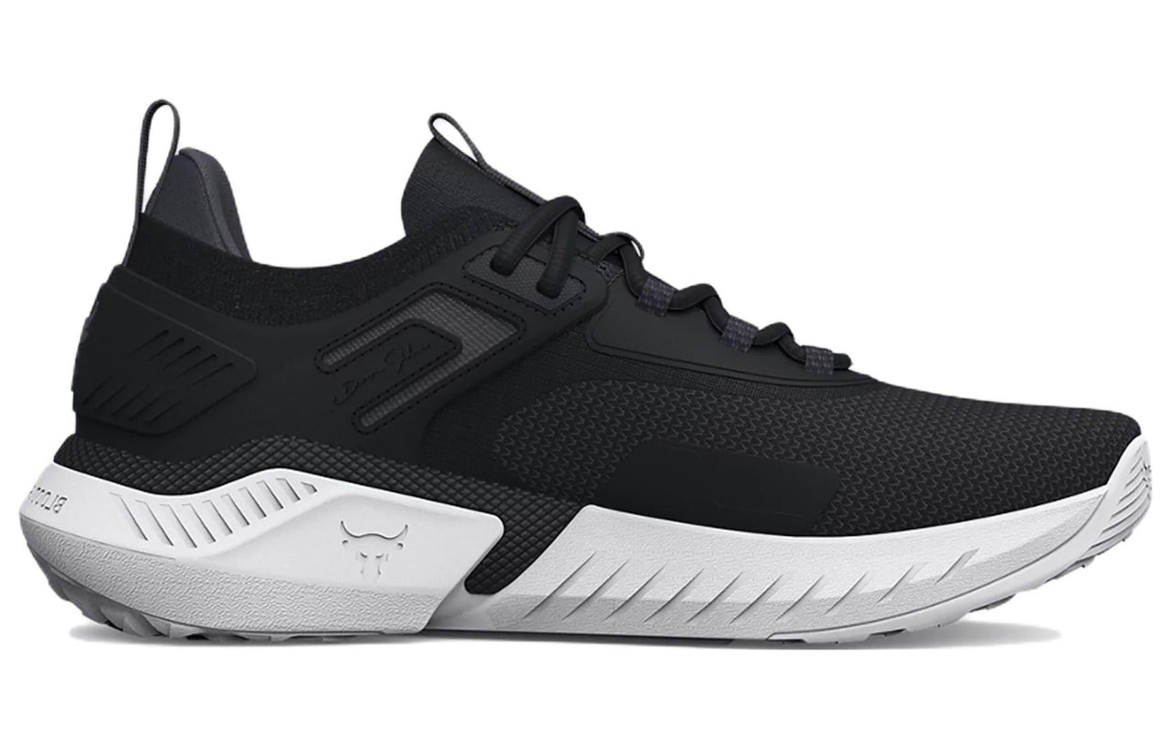 (WMNS) Under Armour Project Rock 5 'Black White' 3025436-003