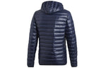 adidas Warm Windproof Cap Down Jacket Men's Blue DX0785