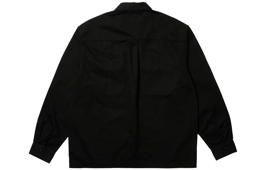 Palace X Carhartt WIP FW23 logo Long Sleeve Shirt 'Black' I032721