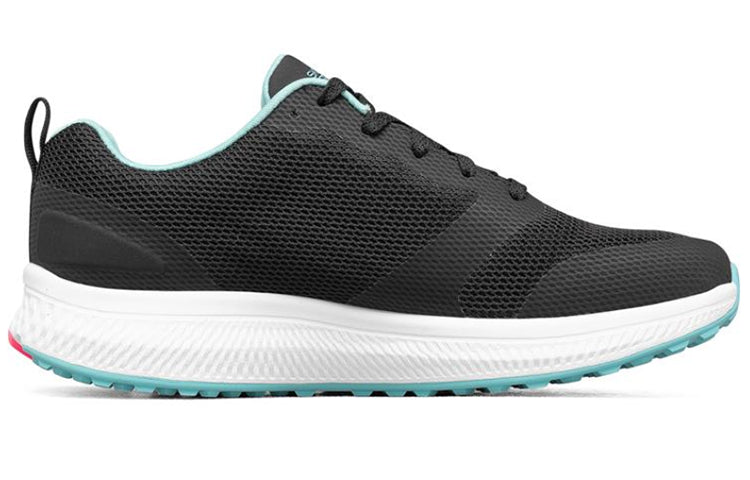(WMNS) Skechers Go Run Consistent 'Black White Pink' 128076-BKMT