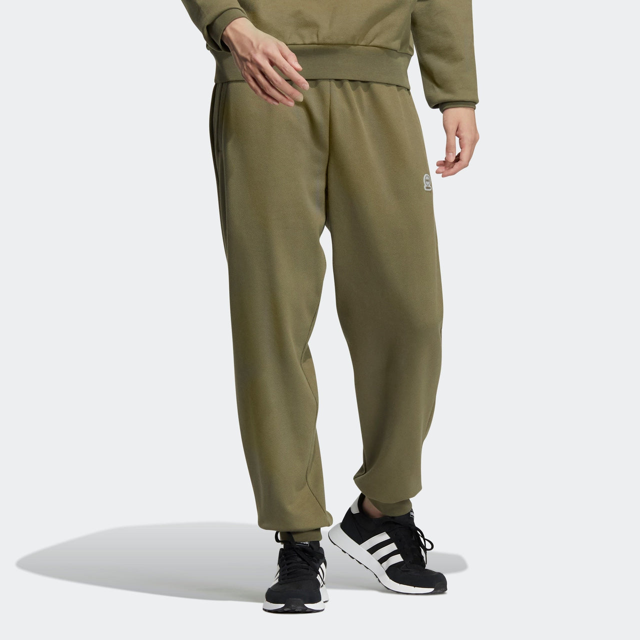 adidas Neo FT Essentials Pants 'Olive Green' HY2695