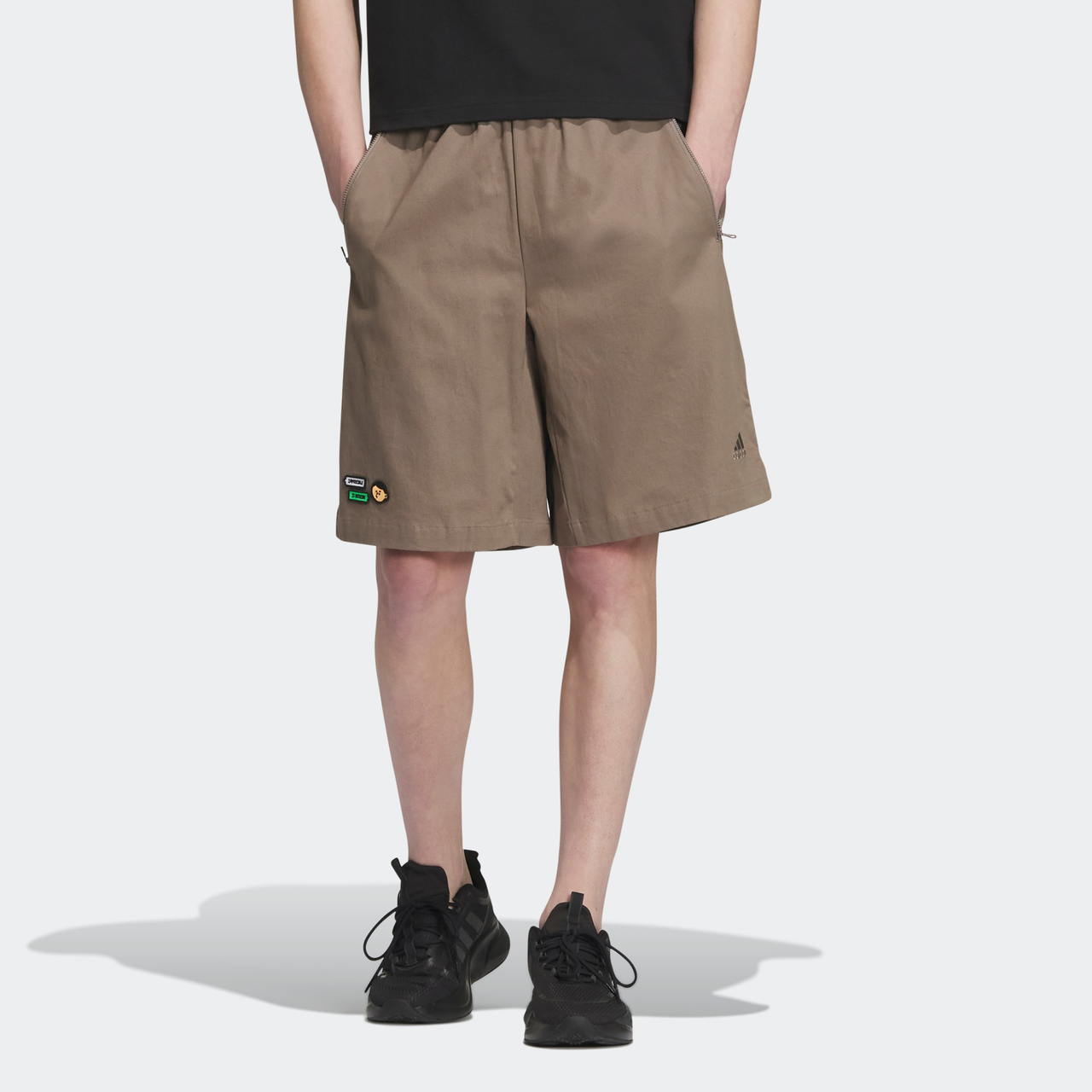 adidas Graphic Woven Shorts 'Khaki' IA8176