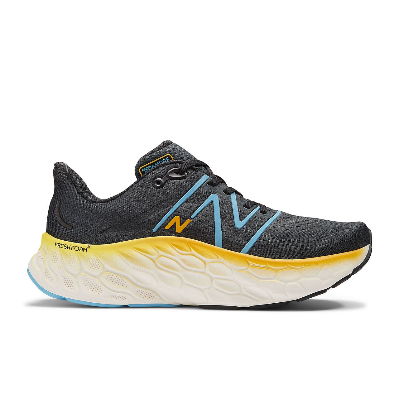 New Balance Fresh Foam X More v4 'Black Yellow' MMORCD4