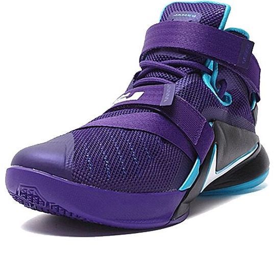 Nike Lebron Zoom Soldier 9 'Domestic Edition Purple Black Blue' 749420-510